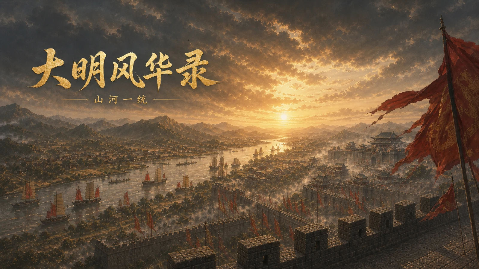 大明风华录 · 山河一统的封面